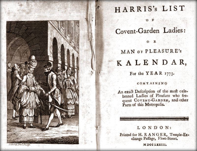 Harris’ List of Covent Garden Ladies